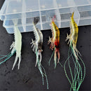 Kit 7 Unidades Isca Artificial Camarão - 8cm