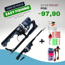 Vara de Pesca Dobrável Portátil - Easy Fishing
